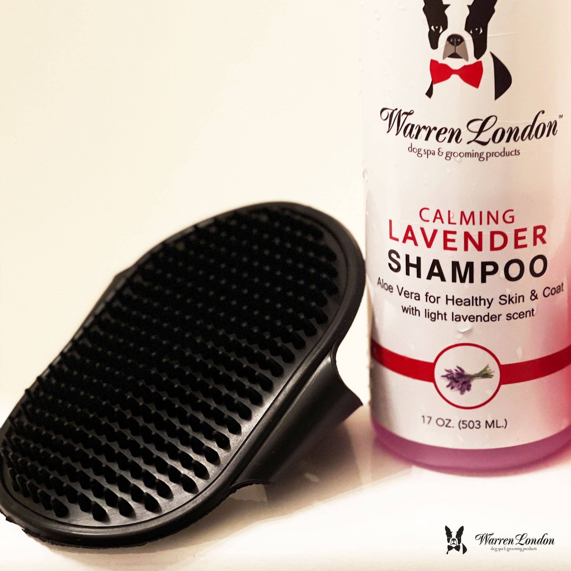 Warren London Dog Products Grooming Bath Brush