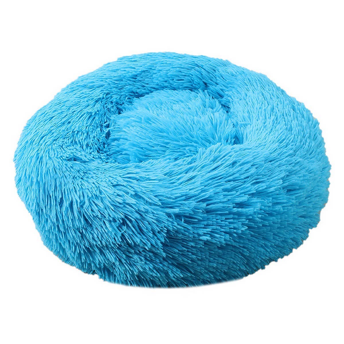 PAWPAW Fluffy Donut Pet Bed