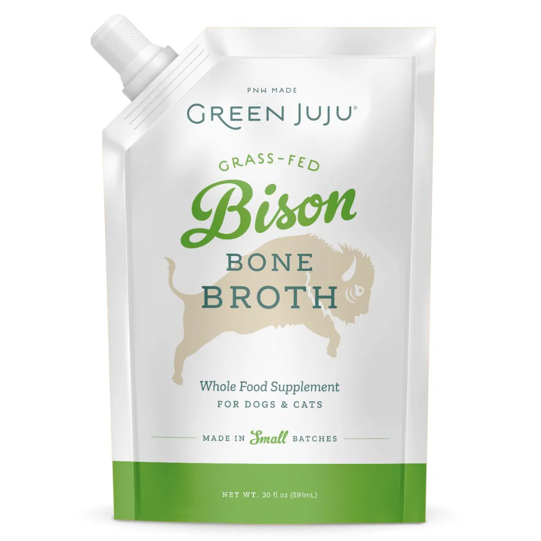 Green Juju Bone Broth Frozen Whole Food Supplement for Dogs & Cats