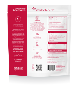 Smallbatch Cat Sliders Raw Frozen Cat Food