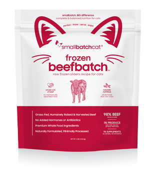 Smallbatch Cat Sliders Raw Frozen Cat Food