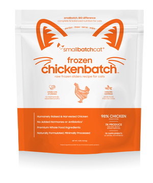 Smallbatch Cat Sliders Raw Frozen Cat Food