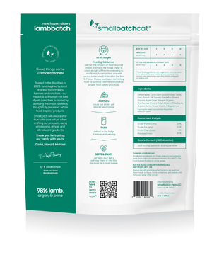 Smallbatch Cat Sliders Raw Frozen Cat Food