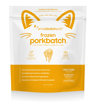 Smallbatch Cat Sliders Raw Frozen Cat Food