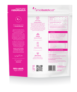 Smallbatch Cat Sliders Raw Frozen Cat Food