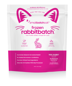 Smallbatch Cat Sliders Raw Frozen Cat Food