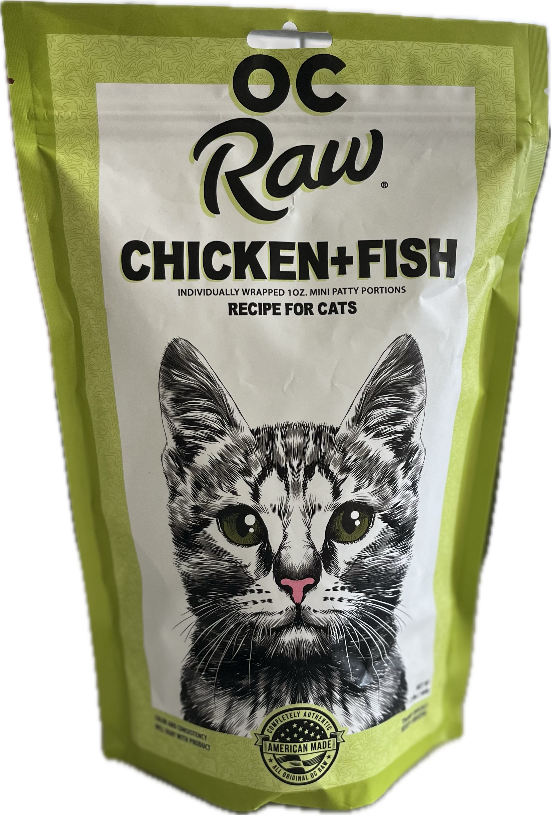 OC Raw Frozen Cat Food