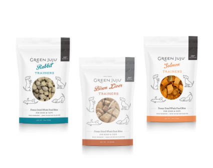 Green Juju Freeze-Dried Single-Ingredient Protein Trainers for Dogs