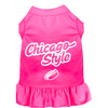 Sparky & Co Chicago Style Pink Dog Dress