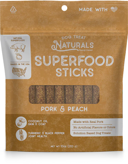 Dog Treat Naturals Superfood Sticks Dog Treats
