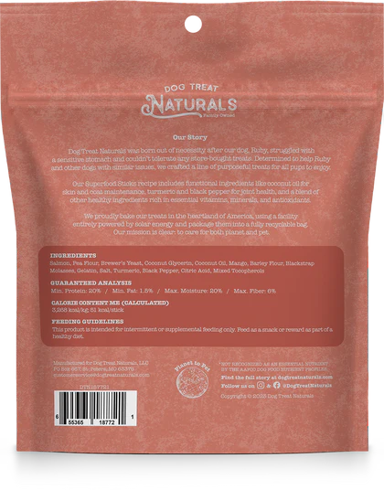 Dog Treat Naturals Superfood Sticks Dog Treats