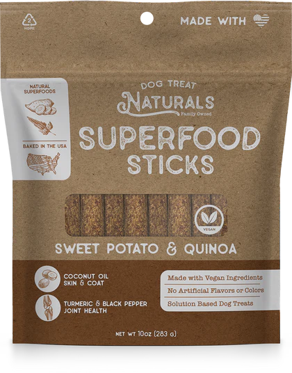 Dog Treat Naturals Superfood Sticks Dog Treats