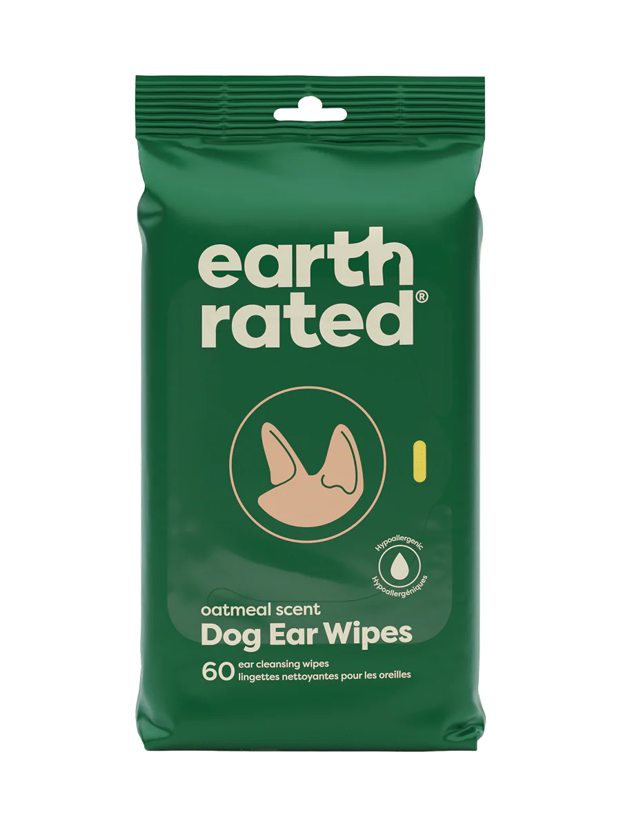 Earth Rated Grooming Dog Ear Wipes