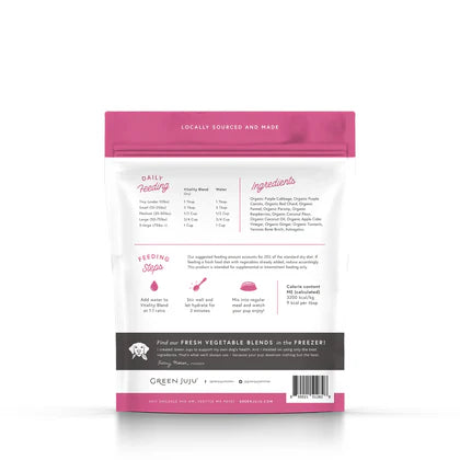 Green Juju Dog Freeze-Dried Blend Vitality with Astragulas Food Topper