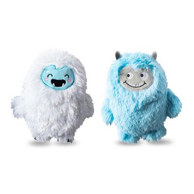 Tall Tails Plush Mini Yeti with Squeaker Dog Toy