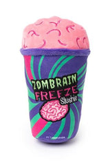 FuzzYard Zombrain Freeze Slushie Plush Dog Toy