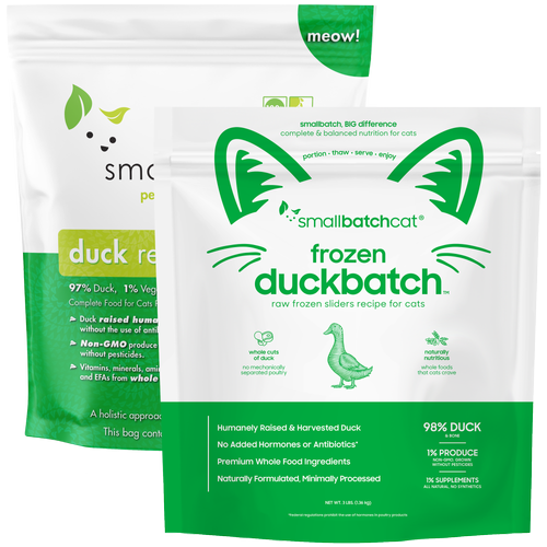 Smallbatch Cat Sliders Raw Frozen Cat Food