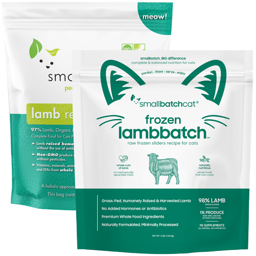 Smallbatch Cat Sliders Raw Frozen Cat Food