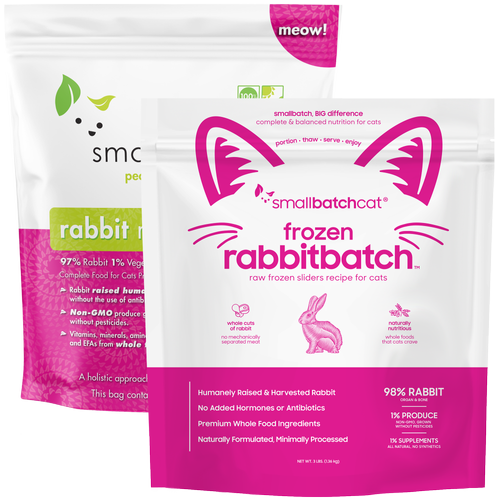 Smallbatch Cat Sliders Raw Frozen Cat Food