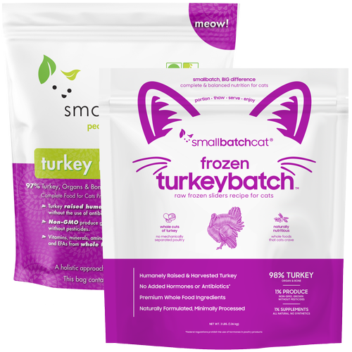 Smallbatch Cat Sliders Raw Frozen Cat Food