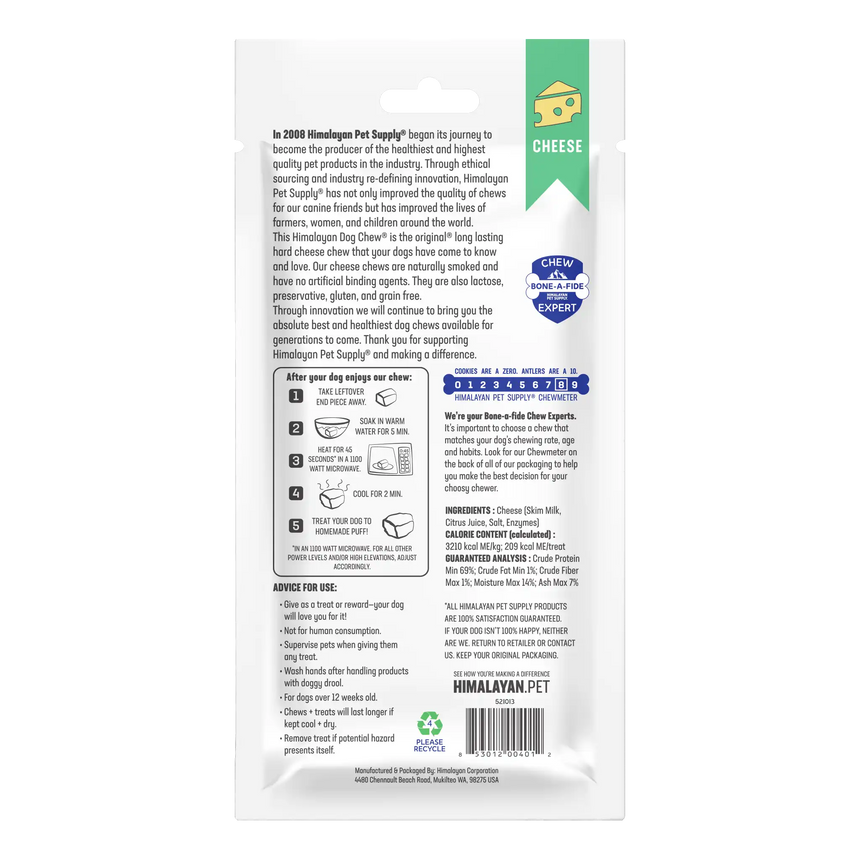 Himalayan Pet The Original Cheese Dog Chew