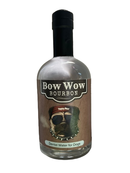 Yappy Hour Bow Wow Bourbon for Dogs by Waggin Water