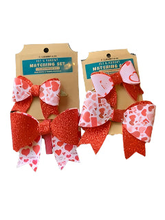 Sparky & Co Valentine Collection Bow Collar Charm