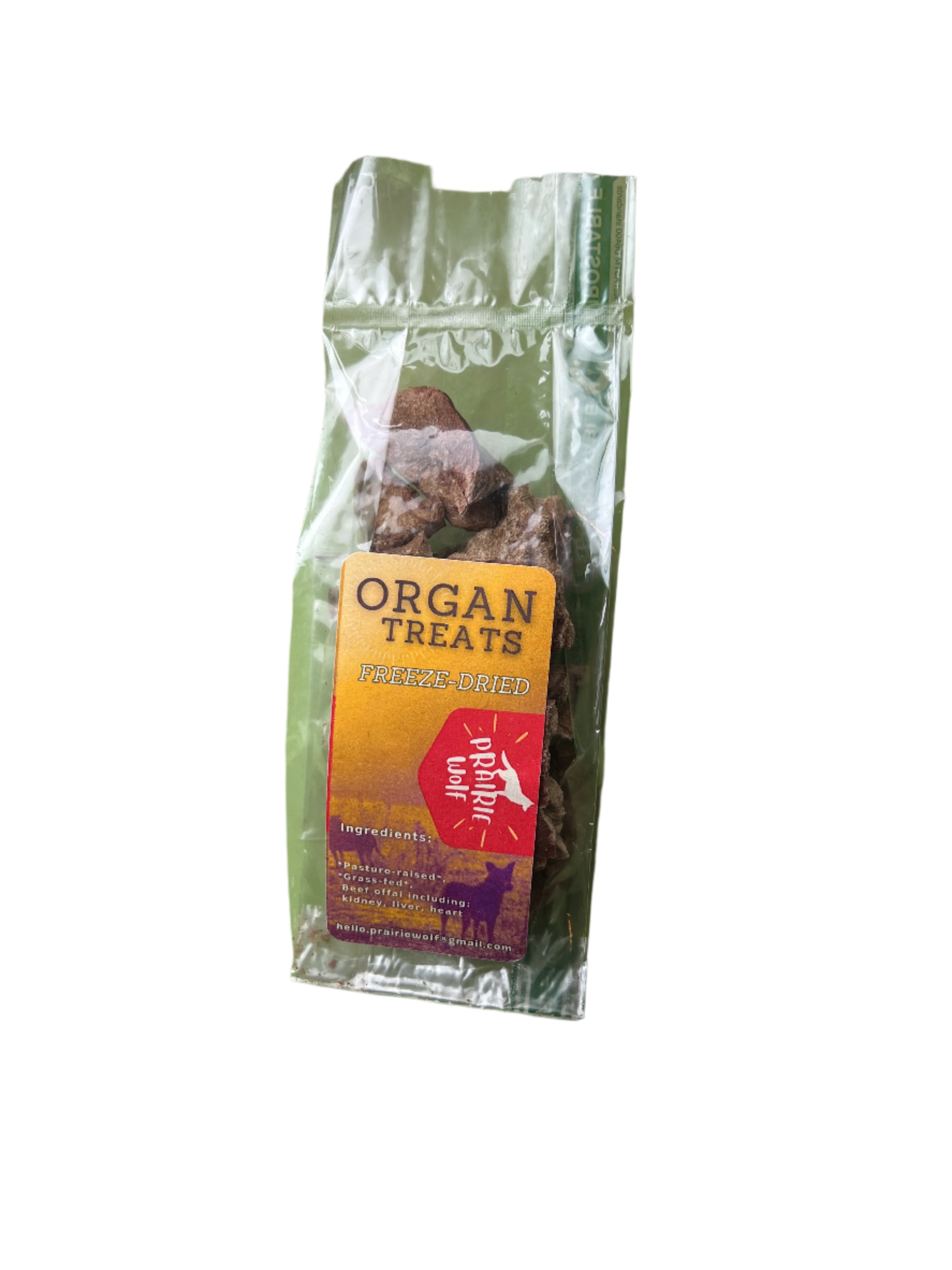 Prairie Wolf Freeze-Dried Beef Organ Treats