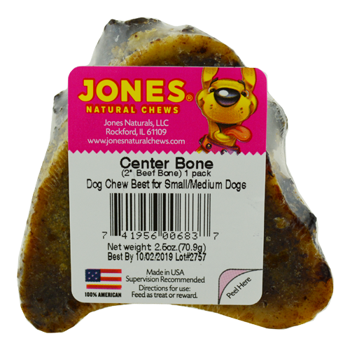 Jones Natural Chews Center Bone Beef