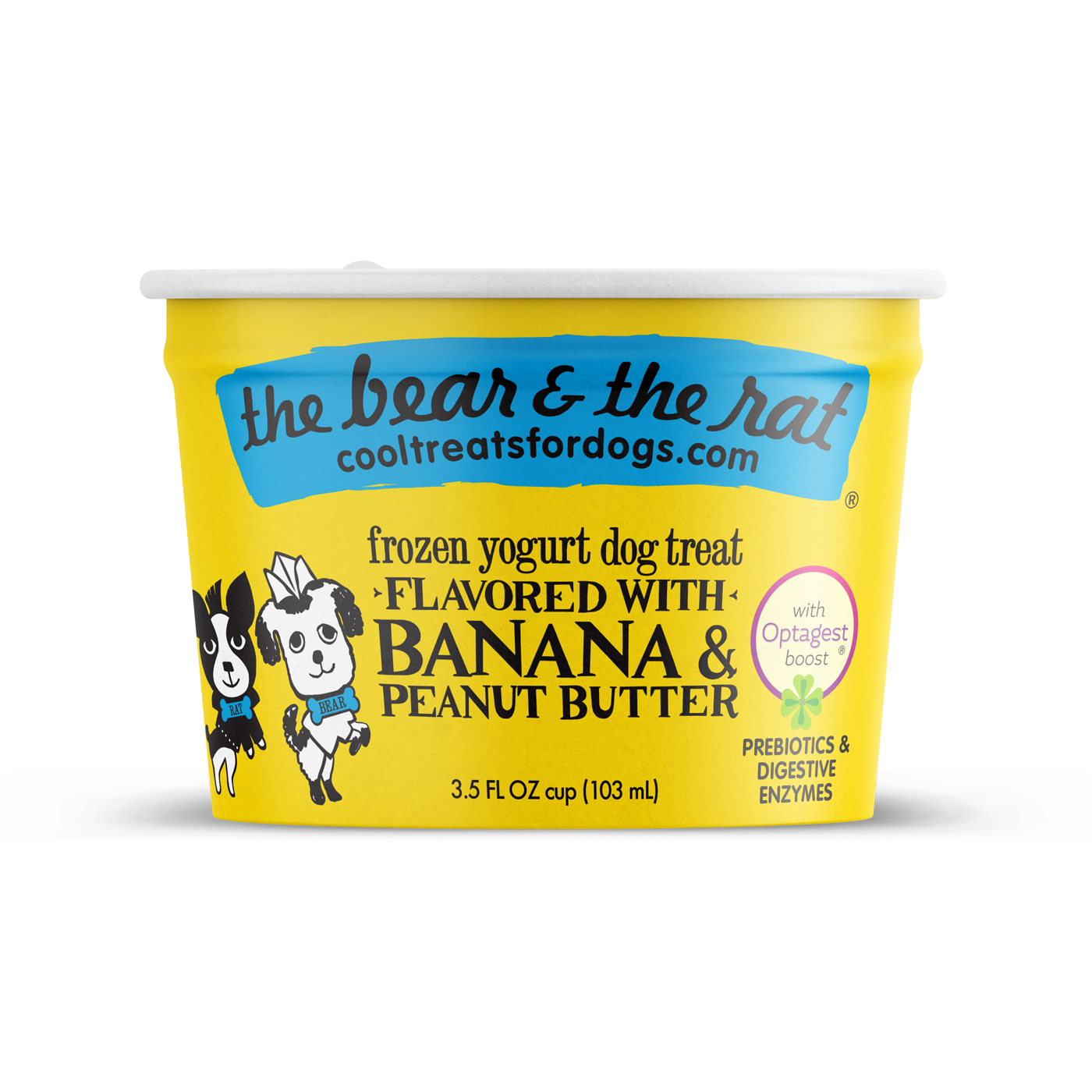 The Bear & The Rat Frozen Yogurt Treat for Dogs & Cats