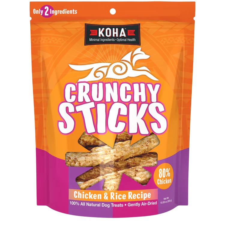 Koha Crunchy Sticks 10.58oz Dog Treats