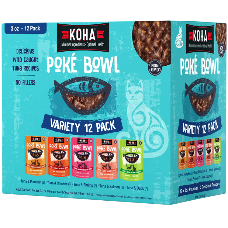 Koha Poke Bowl Entree in Gravy Cat Pouches