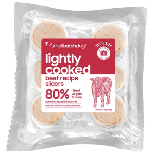 Smallbatch Pets Lightly Cooked Frozen Dog Food
