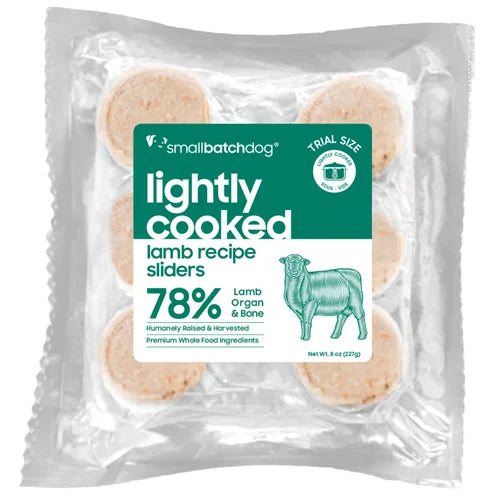 Smallbatch Pets Lightly Cooked Frozen Dog Food