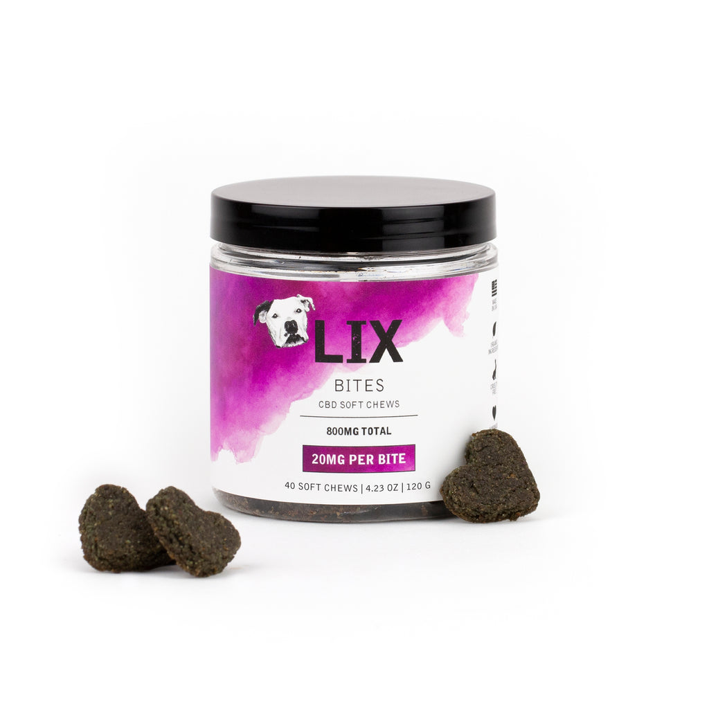 LIX Bites CBD Soft Chews 20MG per Bite – Paw Naturals