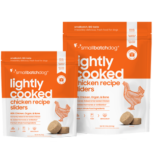 Smallbatch Pets Lightly Cooked Frozen Dog Food