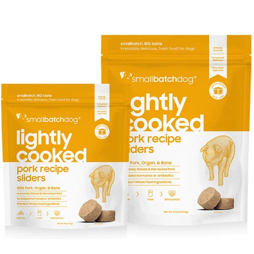 Smallbatch Pets Lightly Cooked Frozen Dog Food