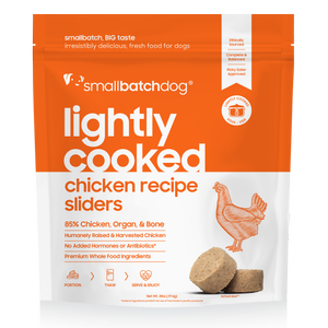 Smallbatch Pets Lightly Cooked Frozen Dog Food