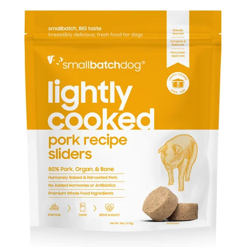 Smallbatch Pets Lightly Cooked Frozen Dog Food