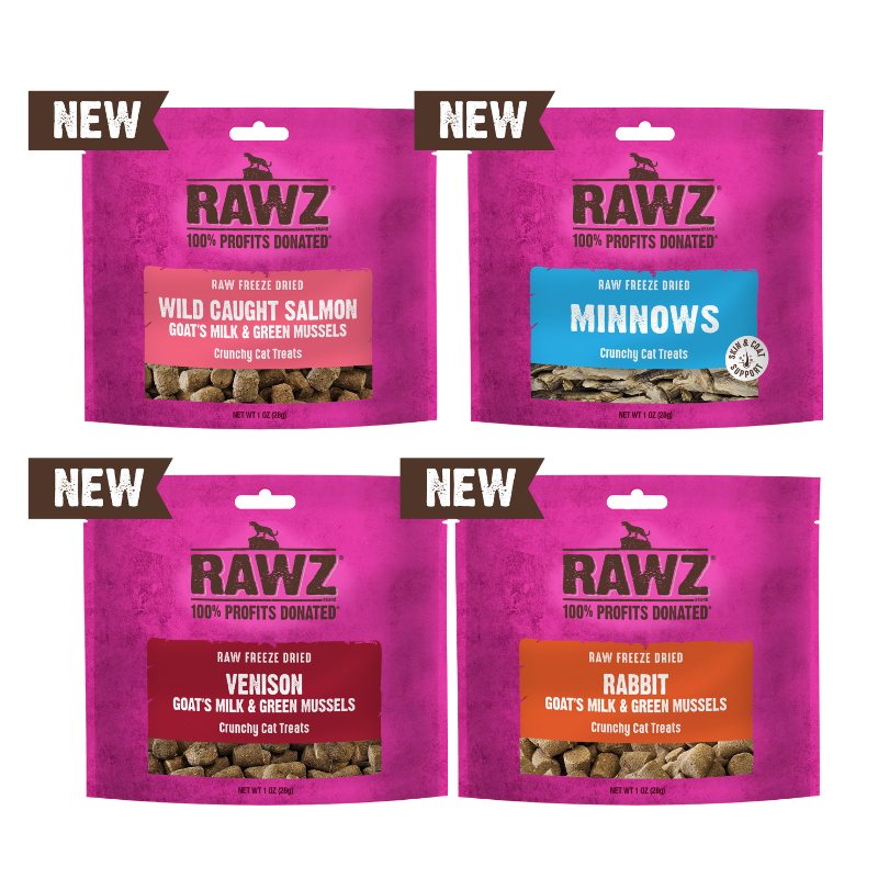 Rawz Raw Freeze-Dried Crunchy Cat Treats