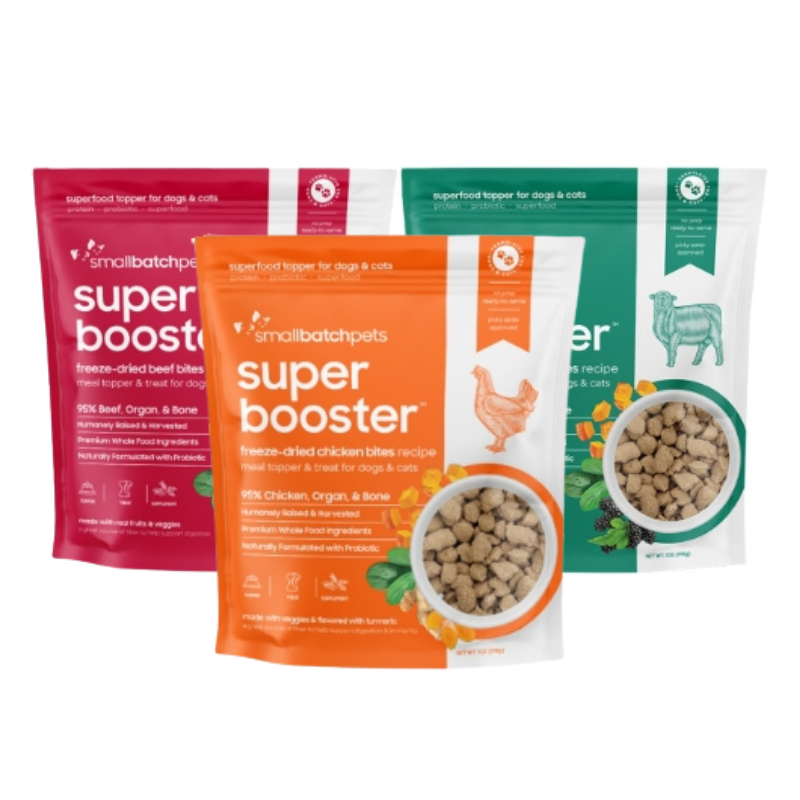 Smallbatch Pets Freeze-Dried Super Booster Bites