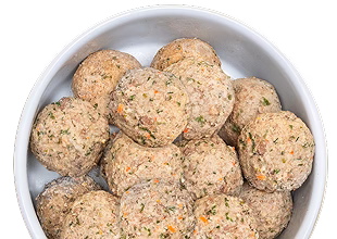 Open Farm Frozen Freshly Cooked Meatballs 14oz Dog Treats