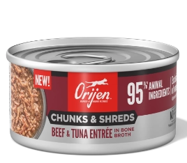 Orijen Entrée Chunks & Shreds Canned Cat Food