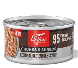 Orijen Entrée Chunks & Shreds Canned Cat Food