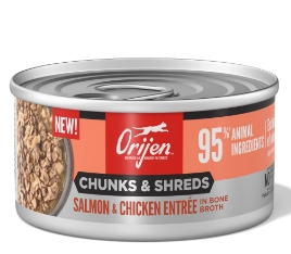 Orijen Entrée Chunks & Shreds Canned Cat Food