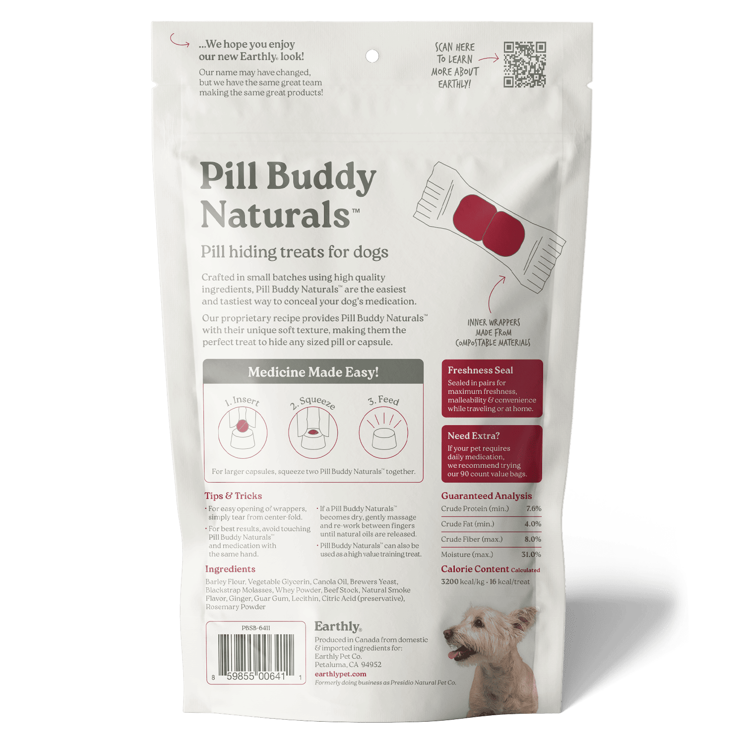 Presidio Pill Buddy Pill Hiding Treats for Dogs