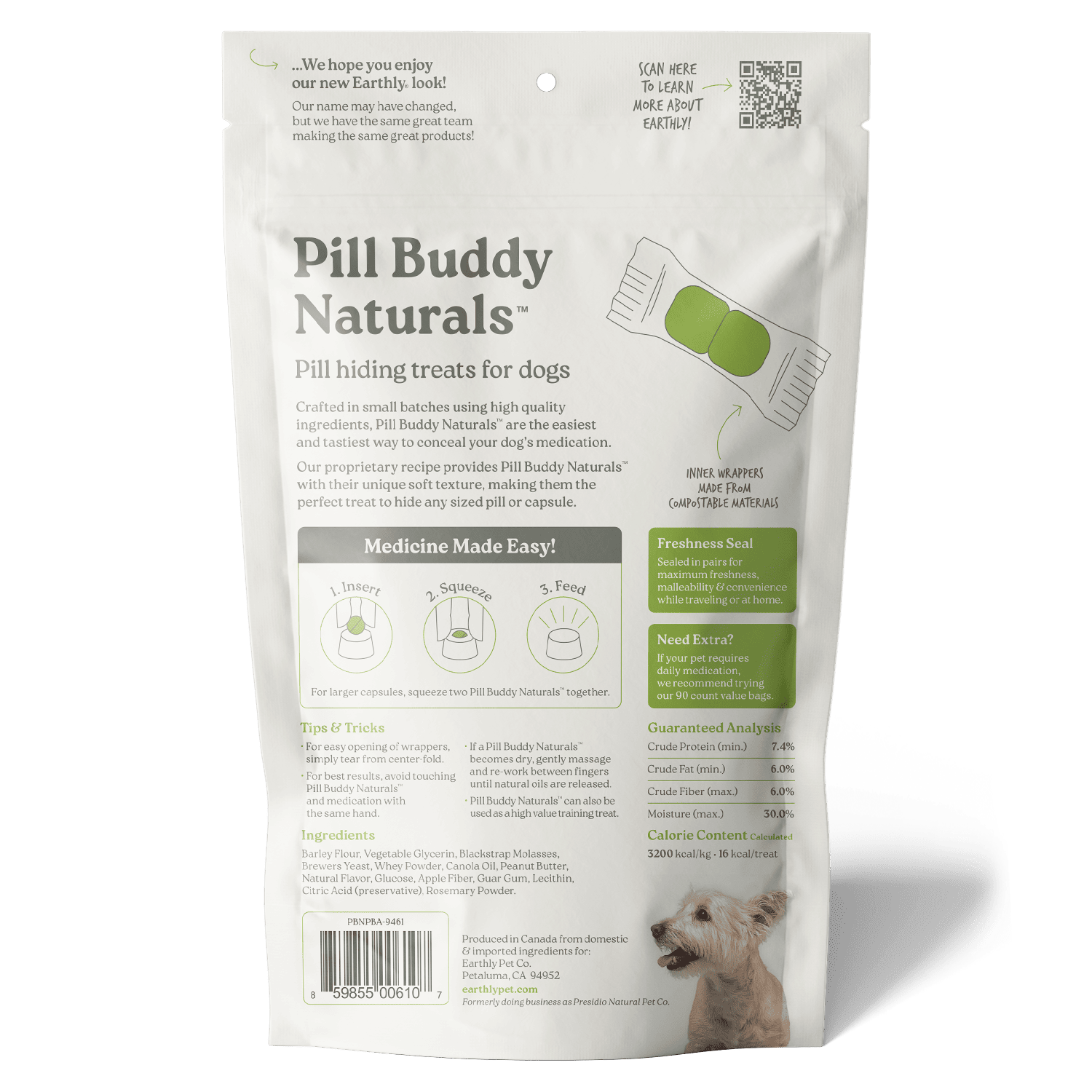 Presidio Pill Buddy Pill Hiding Treats for Dogs