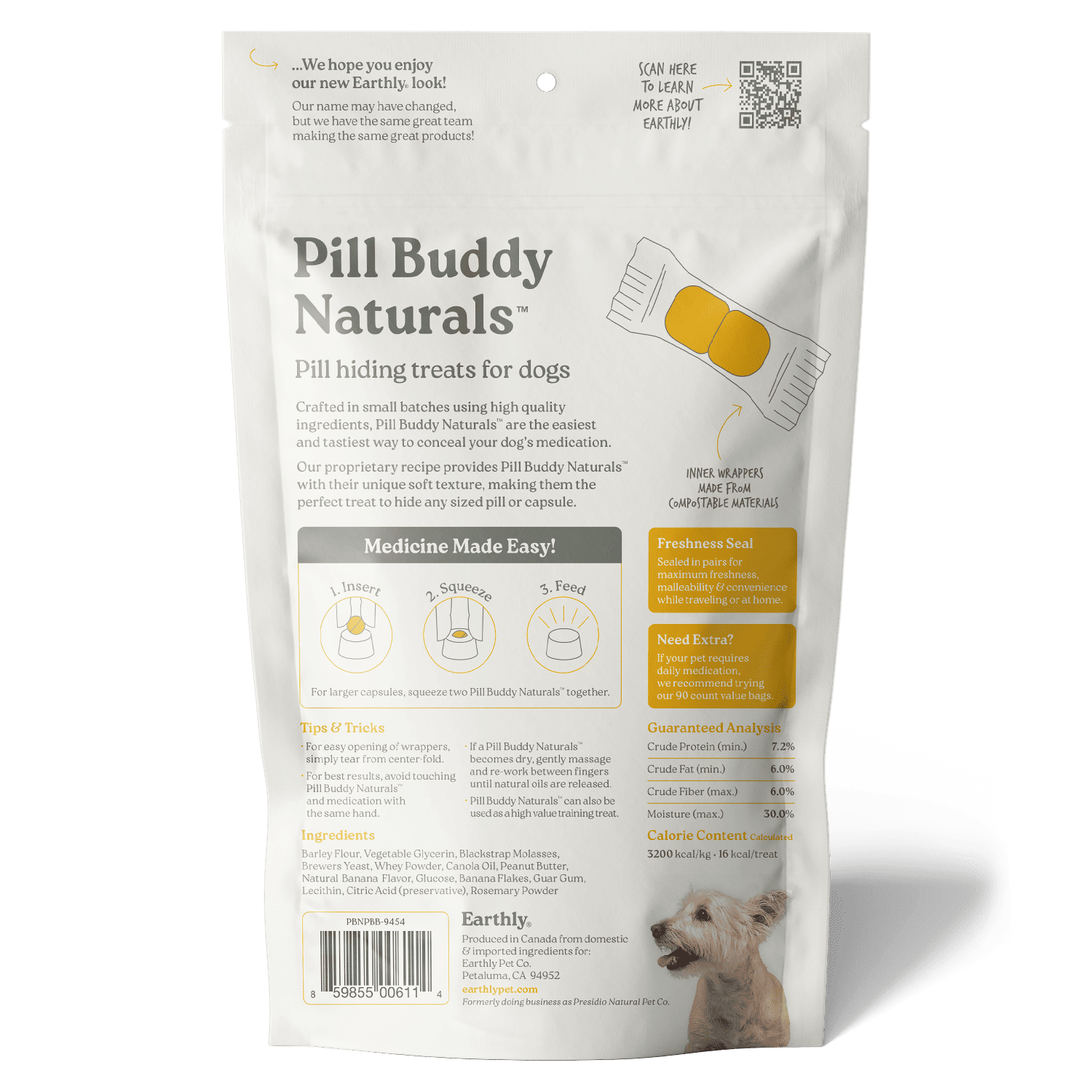 Presidio Pill Buddy Pill Hiding Treats for Dogs