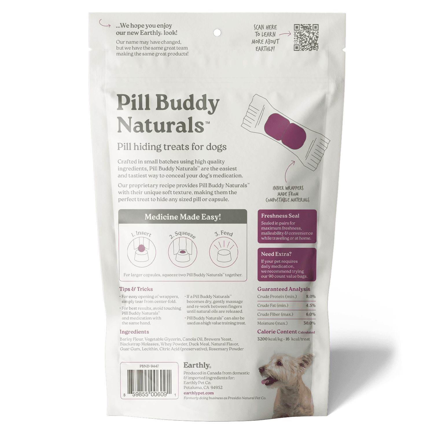 Presidio Pill Buddy Pill Hiding Treats for Dogs