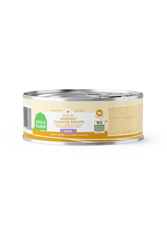 Open Farm Cat Pâté Harvest Chicken Canned Cat Food